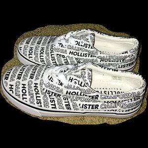 Hollister Canvas Tennis Shoes